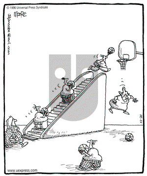 In the Bleachers on Monday December 30, 1996 Comic Strip
