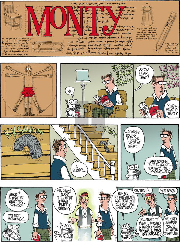 Monty on Sunday March 9, 2025 Comic Strip