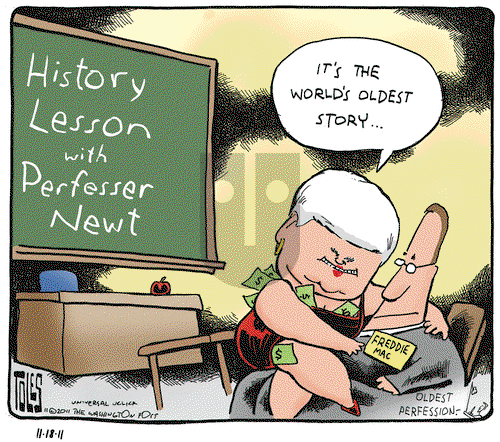 Tom Toles on Friday November 18, 2011 Comic Strip