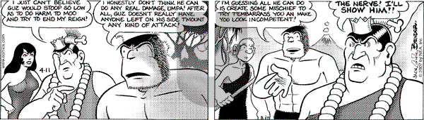 Alley Oop on Wednesday April 11, 2007 Comic Strip