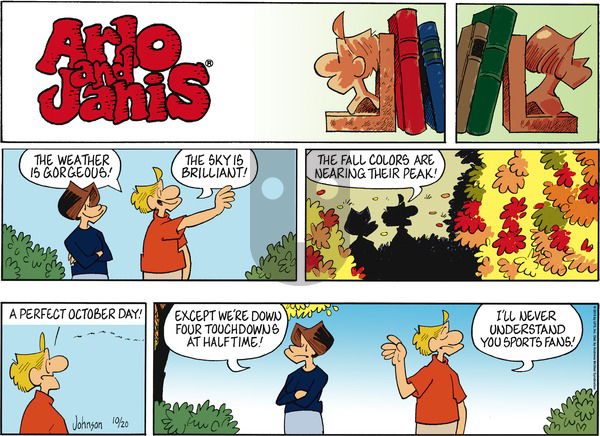 Arlo and Janis on Sunday October 20, 2019 Comic Strip