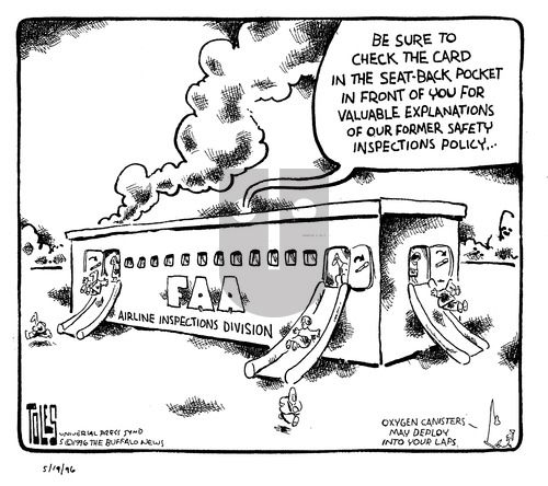 Tom Toles on Sunday May 19, 1996 Comic Strip