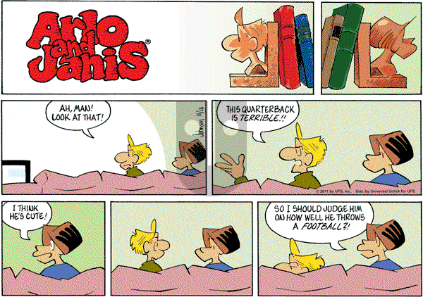 Arlo and Janis on Sunday November 13, 2011 Comic Strip