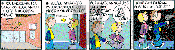 Drabble on Friday December 16, 2011 Comic Strip
