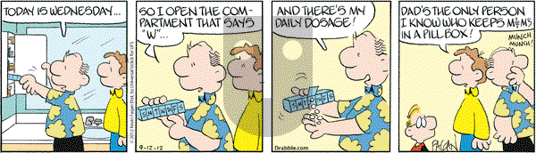 Drabble on Wednesday September 12, 2012 Comic Strip