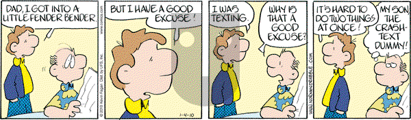 Drabble on Monday January 4, 2010 Comic Strip