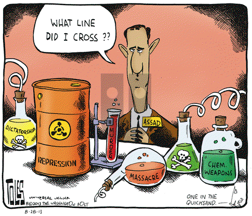 Tom Toles on Wednesday August 28, 2013 Comic Strip