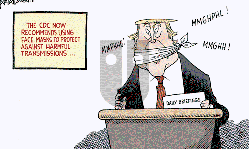 Robert Ariail on Monday April 6, 2020 Comic Strip