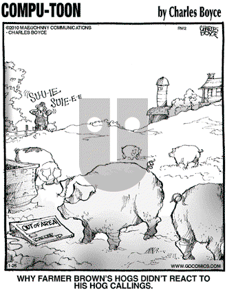 Compu-toon on Monday January 25, 2010 Comic Strip