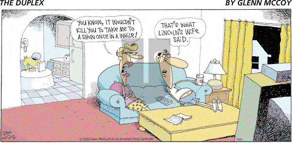 The Duplex - Sunday July 23, 2006 Comic Strip