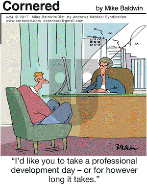 Cornered on Monday April 24, 2017 Comic Strip