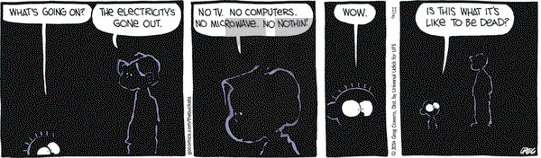 The Buckets on Saturday November 8, 2014 Comic Strip