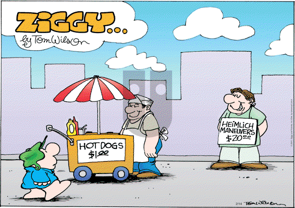 Ziggy - Sunday February 14, 2010 Comic Strip