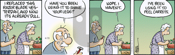 Pickles - Tuesday April 21, 2020 Comic Strip