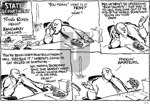 Pat Oliphant on Tuesday May 14, 2013 Comic Strip