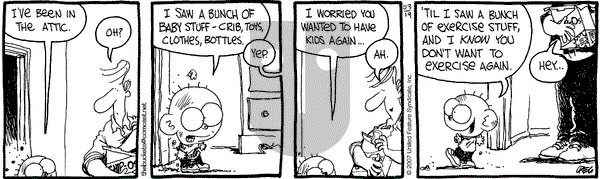 The Buckets on Monday March 19, 2007 Comic Strip