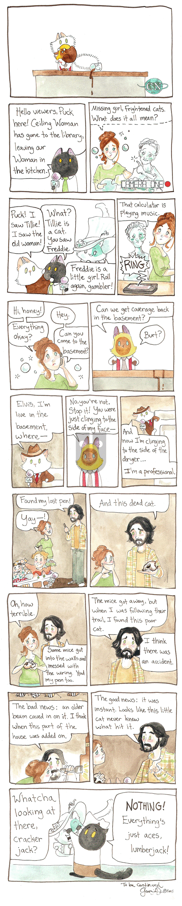 Breaking Cat News on Tuesday January 24, 2017 Comic Strip