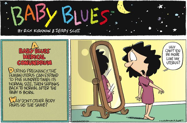 Baby Blues - Sunday July 22, 2001 Comic Strip