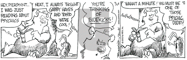 The Grizzwells on Thursday November 20, 2003 Comic Strip