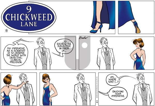 9 Chickweed Lane - Sunday August 3, 2003 Comic Strip