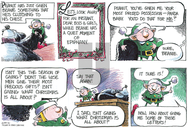 Beanie the Brownie on Tuesday December 17, 2019 Comic Strip