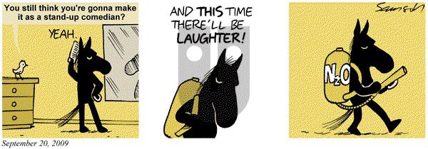 Dark Side of the Horse on Tuesday November 16, 2010 Comic Strip