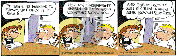 Soup to Nutz - Old on Monday March 30, 2009 Comic Strip