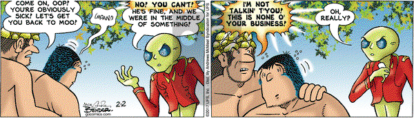 Alley Oop on Thursday February 2, 2017 Comic Strip