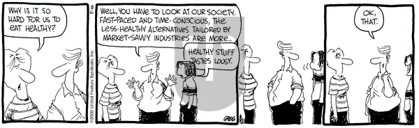 The Buckets - Wednesday May 10, 2006 Comic Strip