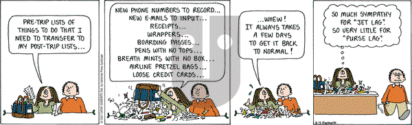 Cathy Classics on Monday August 13, 2007 Comic Strip