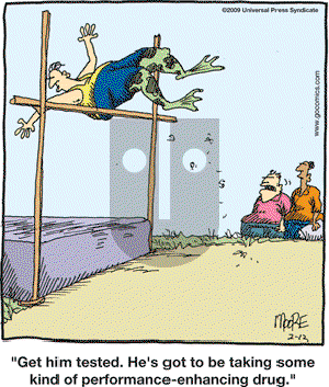 In the Bleachers - Thursday February 12, 2009 Comic Strip