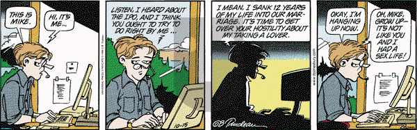 Doonesbury on Friday October 15, 1999 Comic Strip
