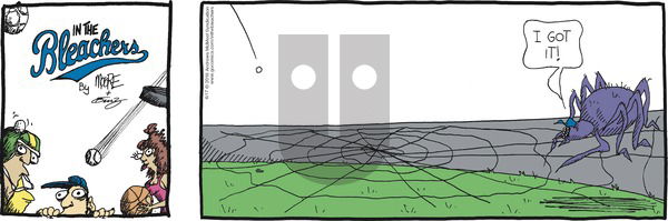 In the Bleachers on Sunday June 17, 2018 Comic Strip