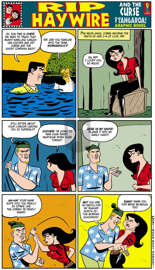 Rip Haywire on Sunday June 1, 2014 Comic Strip