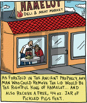 The Argyle Sweater on Saturday April 27, 2013 Comic Strip