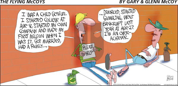 The Flying McCoys on Sunday April 28, 2019 Comic Strip
