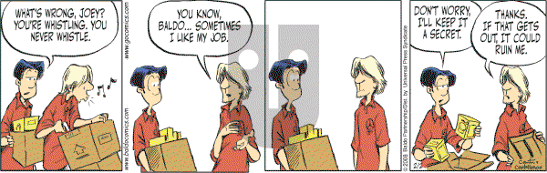 Baldo on Saturday February 2, 2008 Comic Strip
