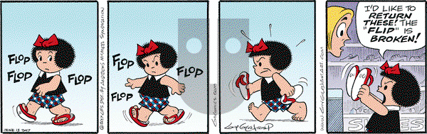 Nancy on Tuesday June 13, 2017 Comic Strip