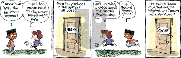 Cul de Sac on Friday November 8, 2019 Comic Strip