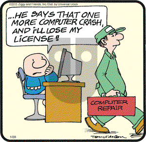 Ziggy on Wednesday January 28, 2015 Comic Strip