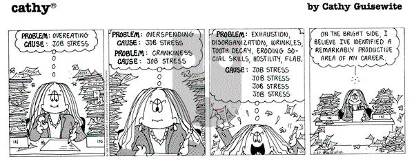 Cathy Classics on Saturday January 27, 1996 Comic Strip