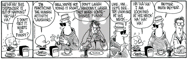 Monty on Wednesday January 26, 2005 Comic Strip