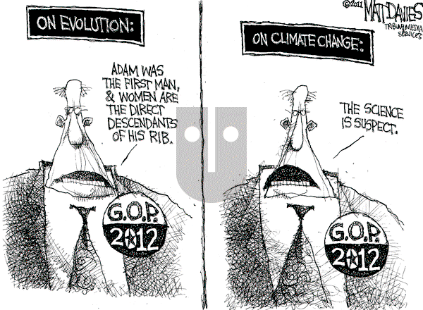 Matt Davies on Thursday September 8, 2011 Comic Strip