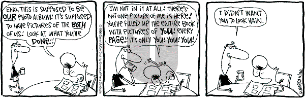 The Duplex - Saturday November 30, 1996 Comic Strip