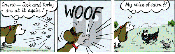 Fred Basset on Monday October 11, 2021 Comic Strip