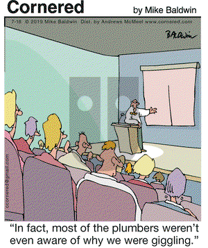 Cornered on Thursday July 18, 2019 Comic Strip