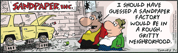 Frank and Ernest on Saturday July 1, 2017 Comic Strip