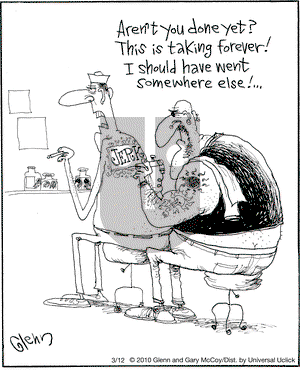 The Flying McCoys on Friday March 12, 2010 Comic Strip