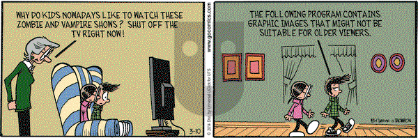 Grand Avenue on Monday March 10, 2014 Comic Strip
