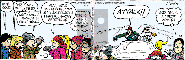 Cleats - Saturday January 4, 2003 Comic Strip